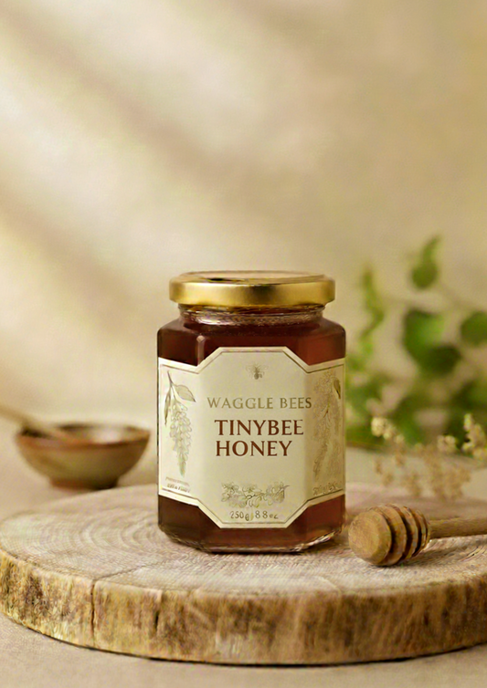 Tiny bee Honey